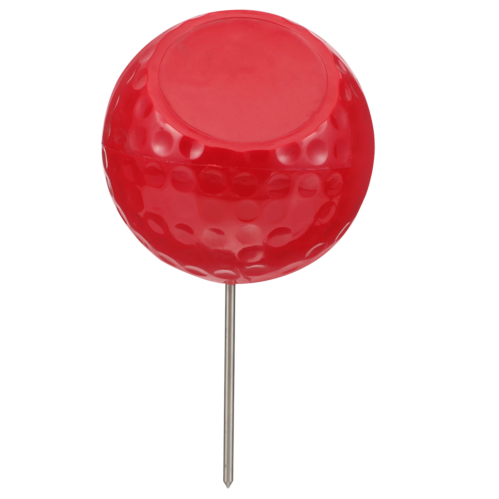 

Golf Tee Marker Golden Supplies Red Course Sign Marking Durable Practical Golfing Accessories Ball Tee Indicator