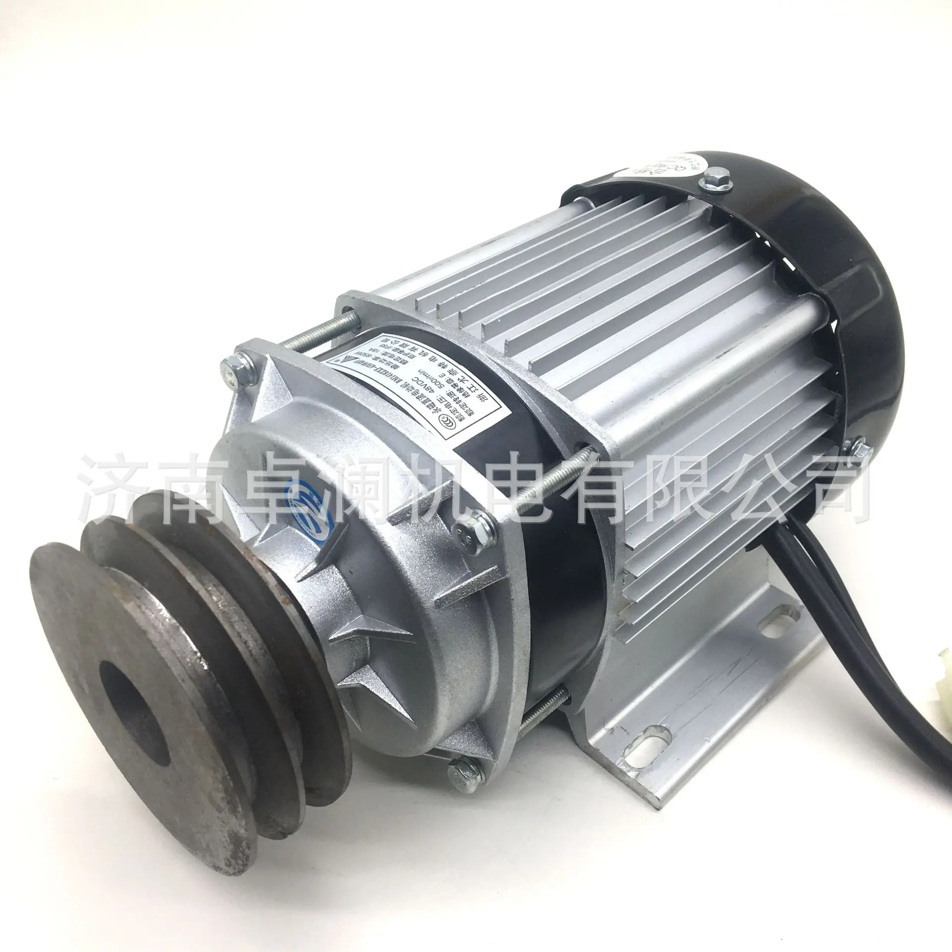 Brushless Double Groove Pulley Motor 500W48V60V Solar Water Pump Modification