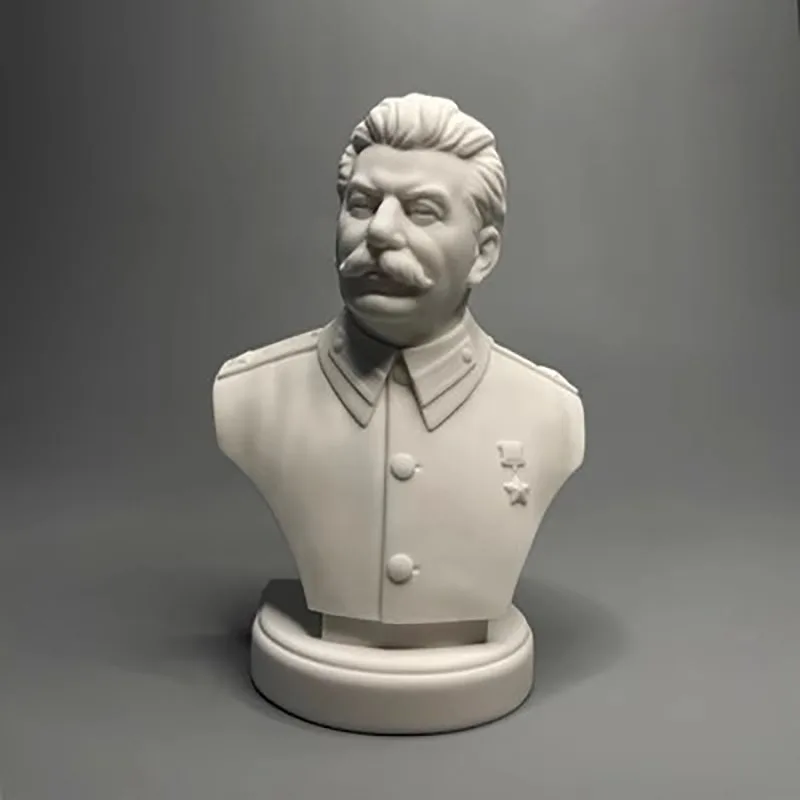 Stalin-Soviet Model Gypsum Figure Sculpture, Great Sculpture, Office, Study, Wine Cabinet, Art Decoration