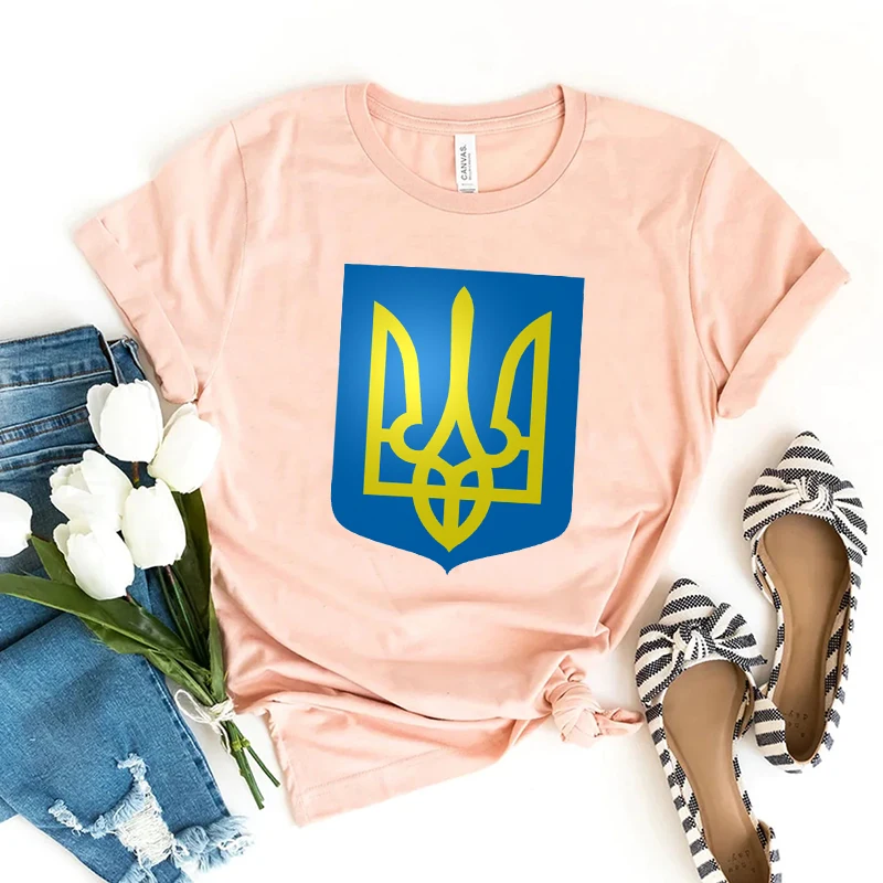 New Ukraine T Shirt Ukrainian Female T-Shirt Harajuku Tshirt 90s Tee Souvenir Confortable Tee Short Sleeve T-Shirts