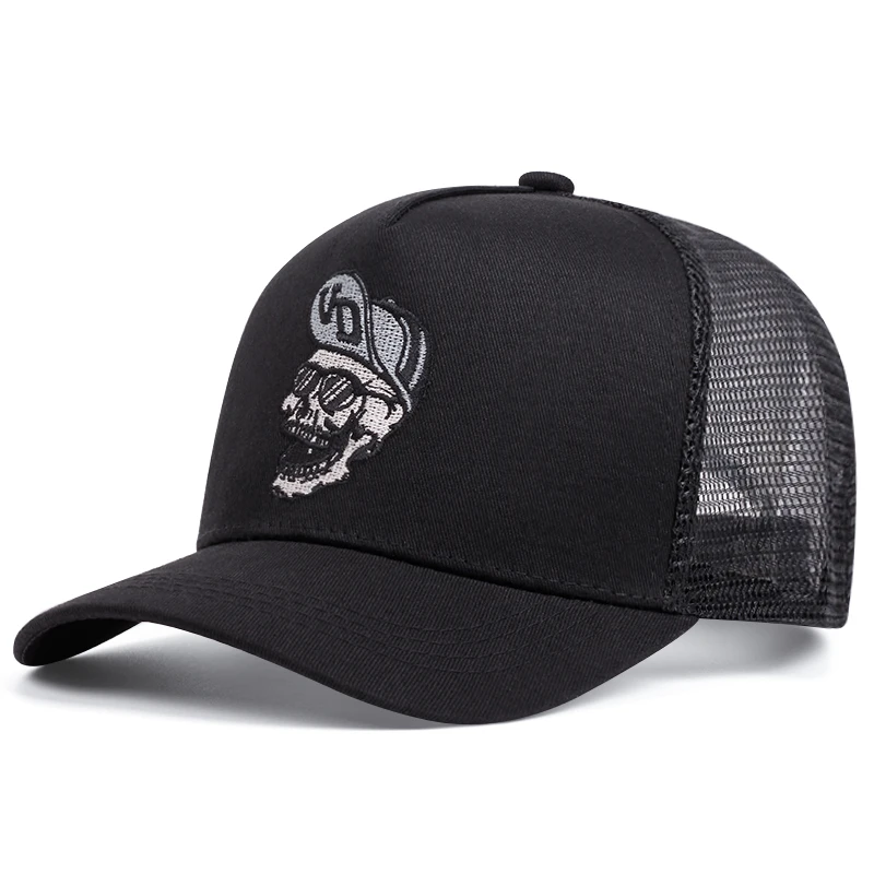 Hip Hop VD Portrait bestickte Baseballkappe Herren und Damen Outdoor-Sportveranstaltungen American Trucker Hat Trendmode