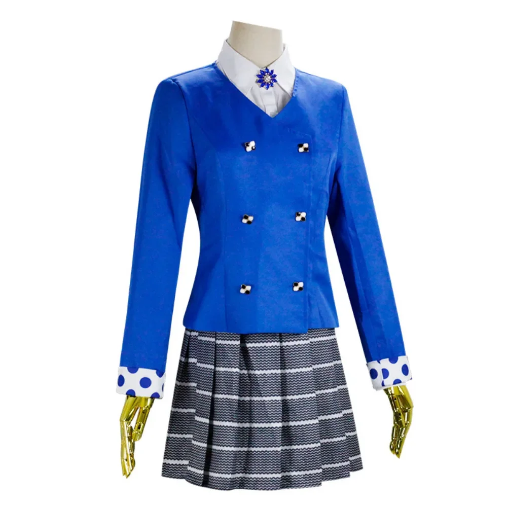 Movie Heathers The Musical Veronica Sawyer Cosplay Costume Full Sets Uniform for Women Halloween Carnival Party Clothes Roleplay