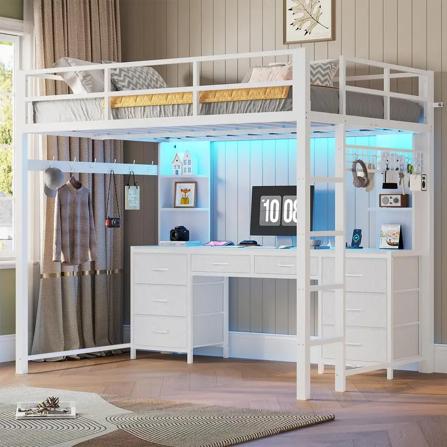 Full Size Loft Bed …