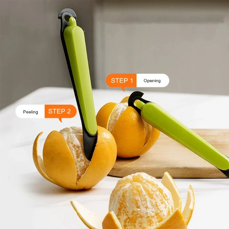 Peeler Stripper Orange Device Peeling Knife Multifunctional Grapefruit Lemon Orange Cutter Kitchen Fruit Vegetable Tools