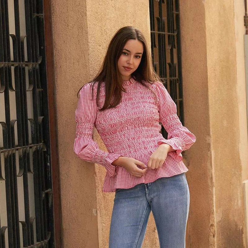 Blusas elegantes para mujer, camisas informales, ropa juvenil para mujer, Tops populares coreanos, moda de tendencia para mujer 2024