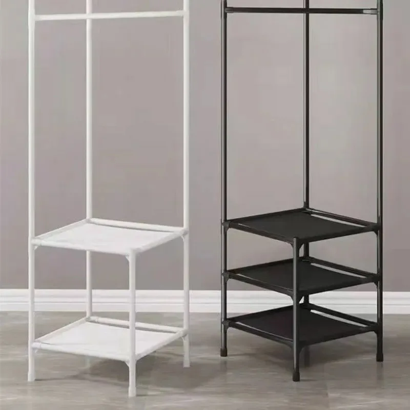 Floor Corner Rack Coats Page Hangers Children Room Rack Home Furniture Floor Stand Clothes Wearing for Clothes Standing Foldable