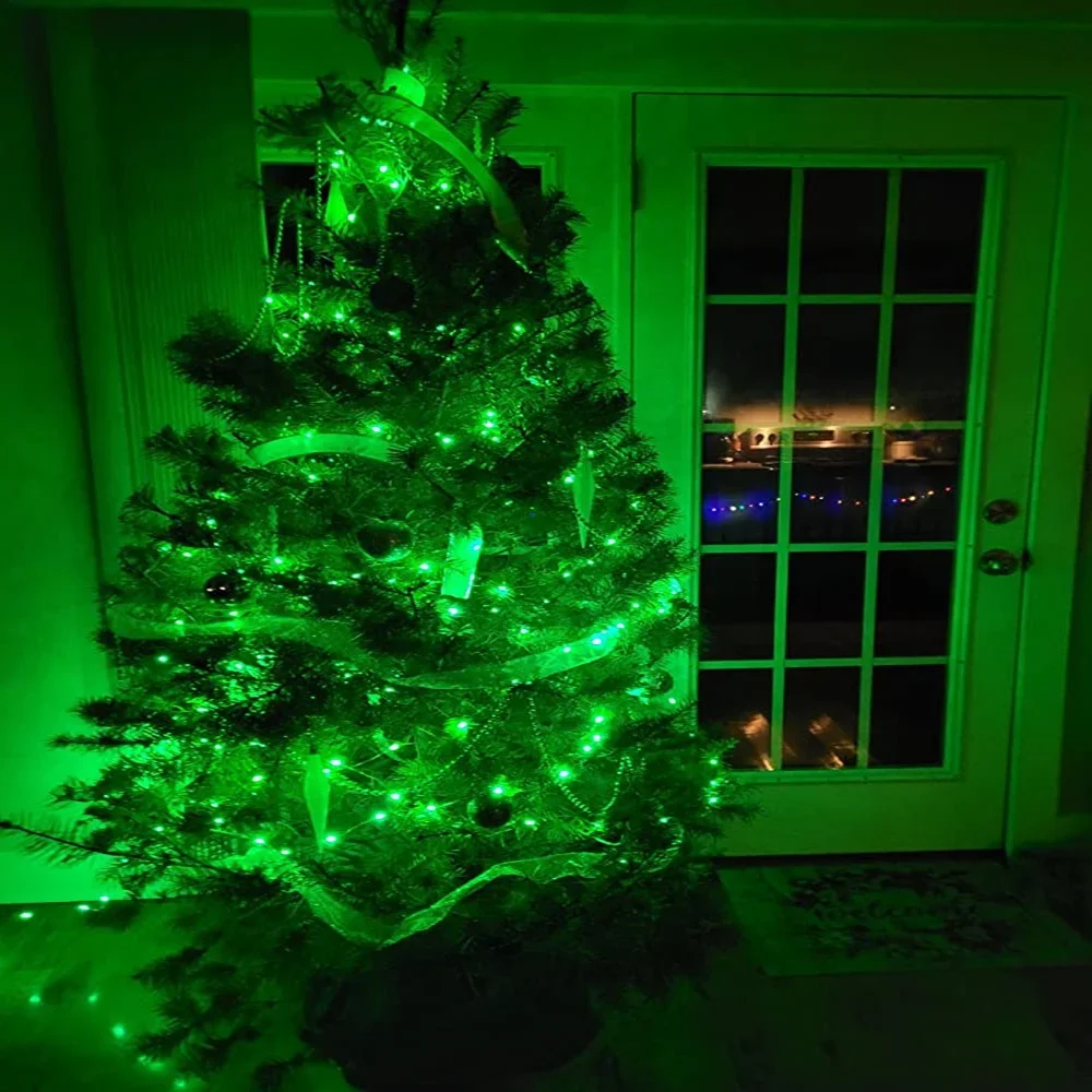 USB Fairy String Lights Waterproof 16 Colors Changing Sliver Wire LED with Remote Control for Halloween Christmas Decoration