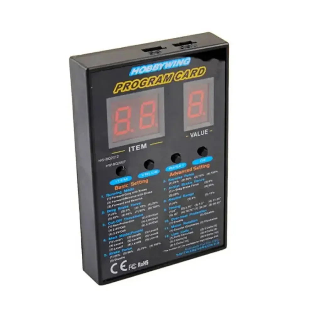 Hobbywing Carte de programmation v2, HW30501003 - Moteur / Variateur Hobbywing Carte de programmation v2, HW30501003 - Moteur / Variateur