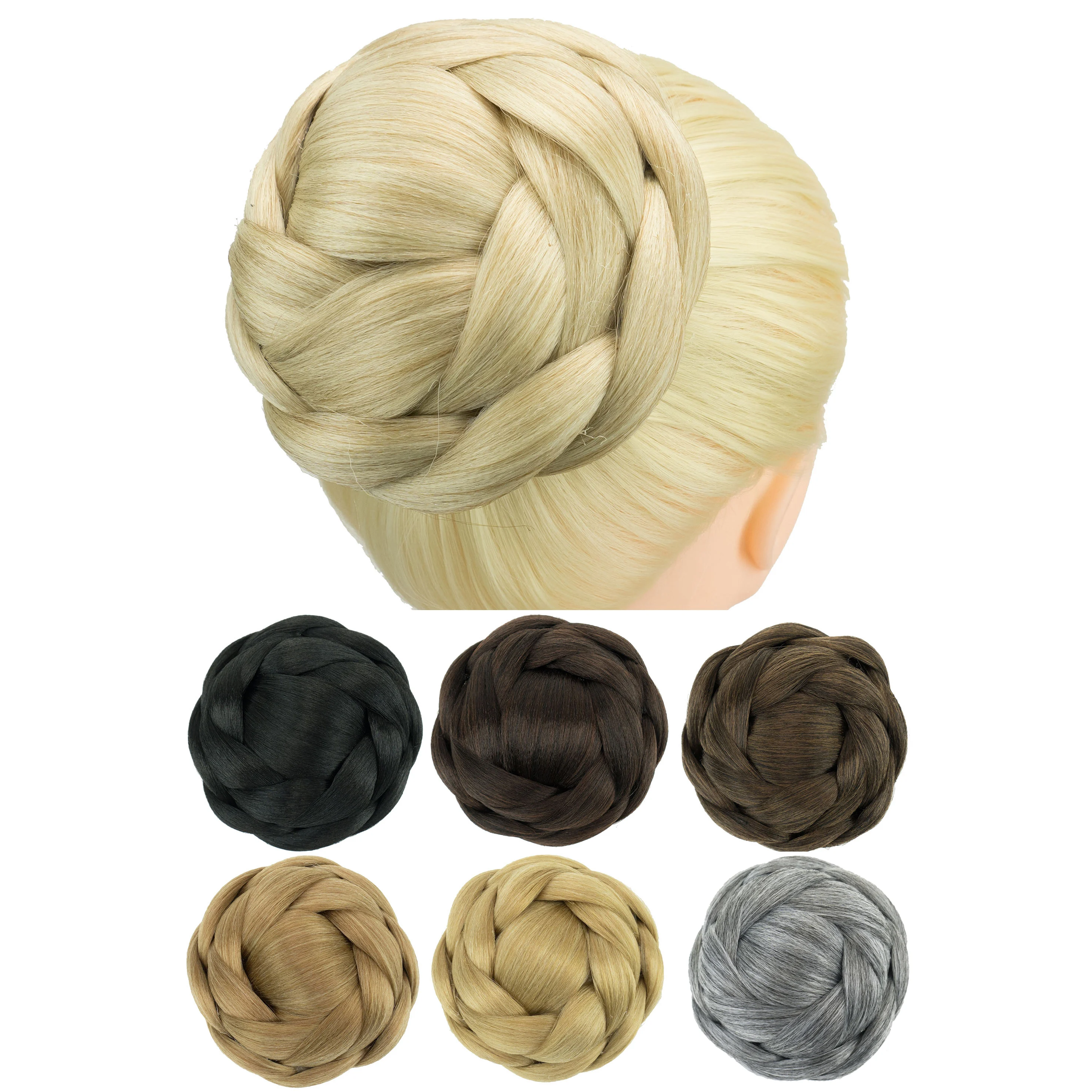 

Soowee Synthetic Hair Chignon Hair Bun Cover Blonde Bun Wig Updo Bsh Hair Donut Benehair Dropship Suppliers Hair Pieces