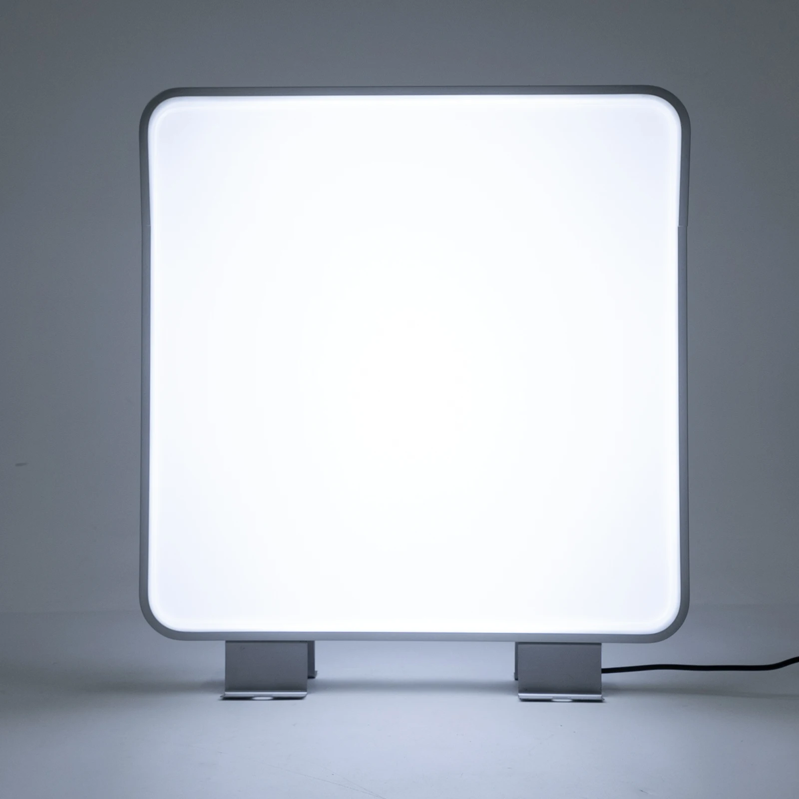 23.6" LED Advertising Light Box, Double-sided Light Advertising Board, Square Waterproof Light Advertising Box