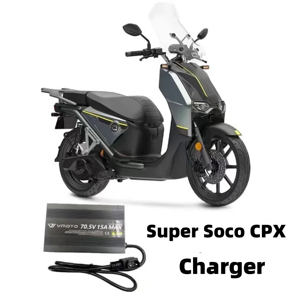 New Fit Super Soco CPX Charger Special Charger 70.5V 15A For Super Soco CPX