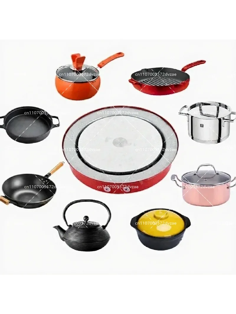 12V DC Portable Induction Cooktop 450W 500W Solar Hot Plate for Cooking Stainless Steel