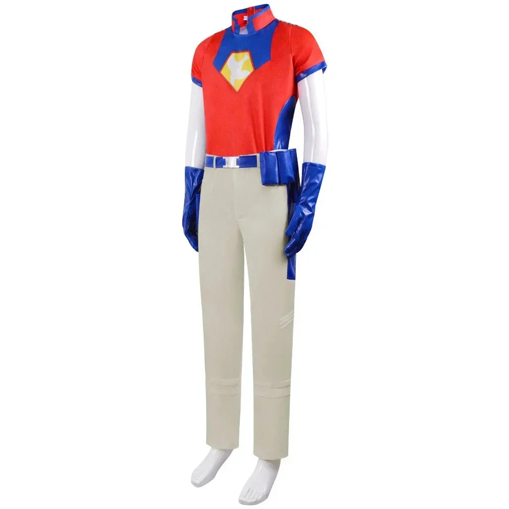 New 2026 Movie Christopher Smith Peacemaker Cosplay Costume Unisex Adult Top Pants Suit Halloween Outfit Uniform Party