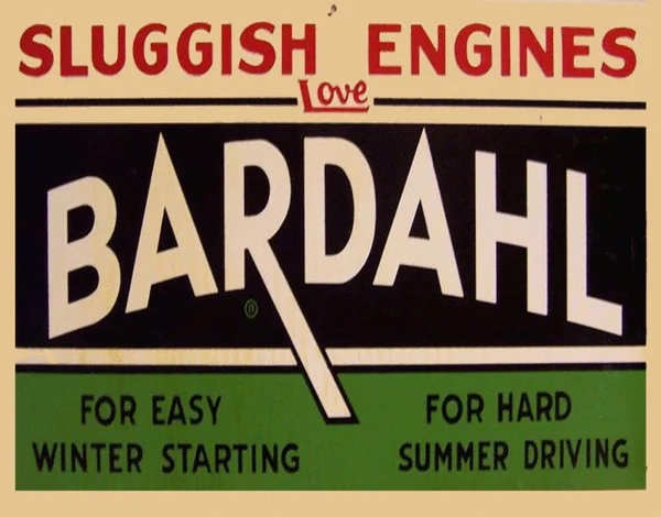 Letrero Metálico Vintage BARDAHL ENGINE OIL, Placa Decorativa para Pared