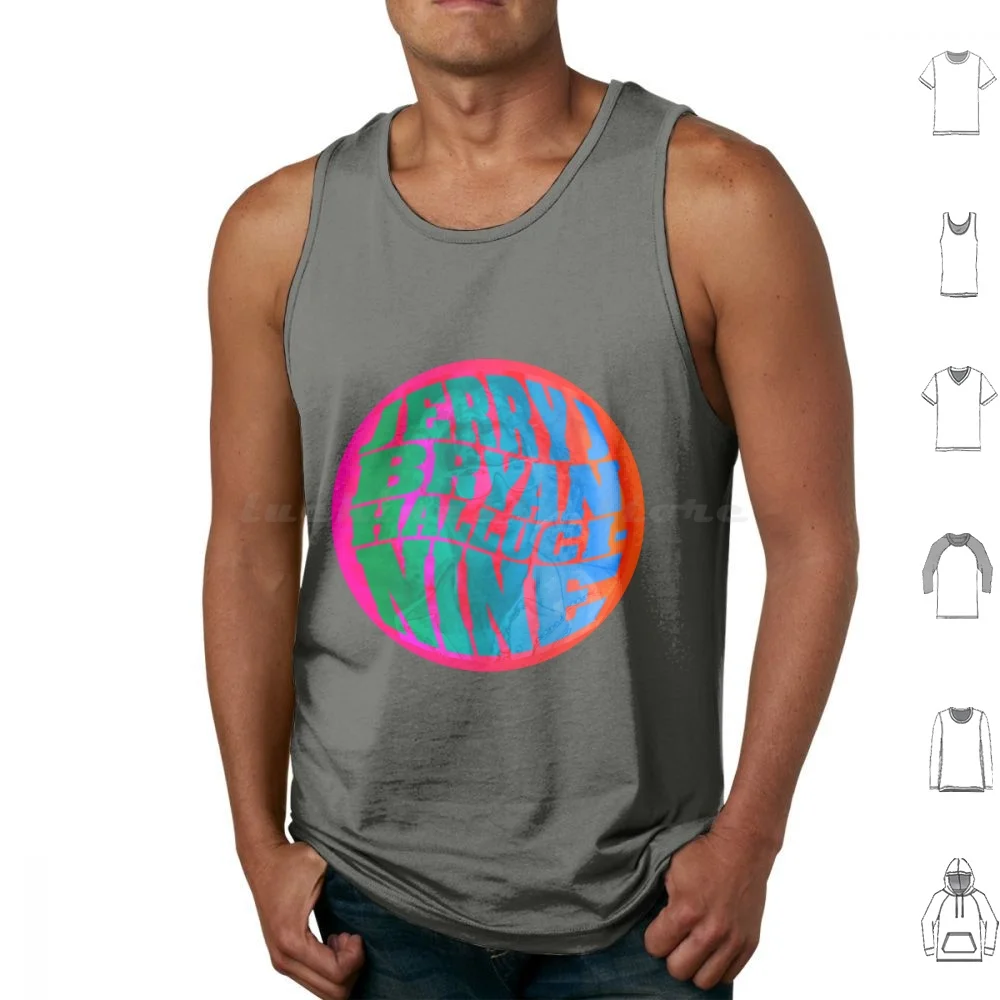Jerry J Bryan Hallucinine Tank Tops Vest Sleeveless