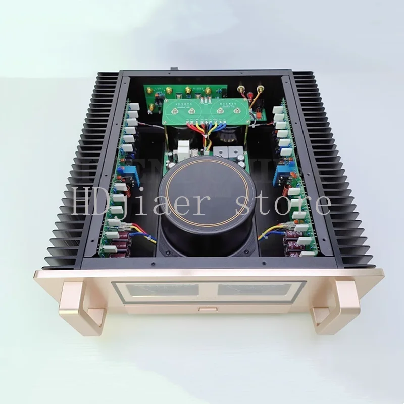HIFI Amplifier YU-05 MUSMYS Clone Study Acceleration E-406 Class AB 320W/4ohm 180W/8ohm Fully Balanced Amplify SNR 120dB