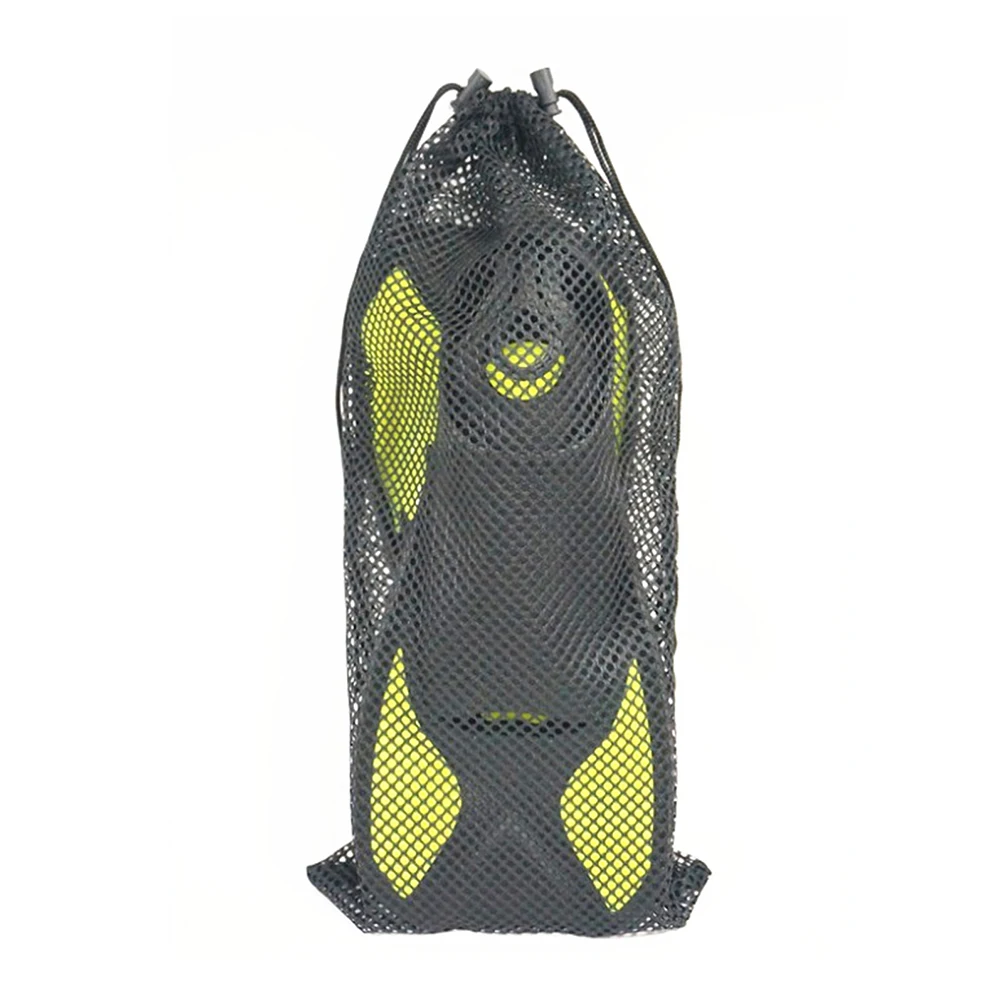 

Fast Drying Nylon Mesh Bag 20kg Load Capacity Snorkeling Storage Tote for Ankle Flippers Diving Equipment Gear Bundle Pocket