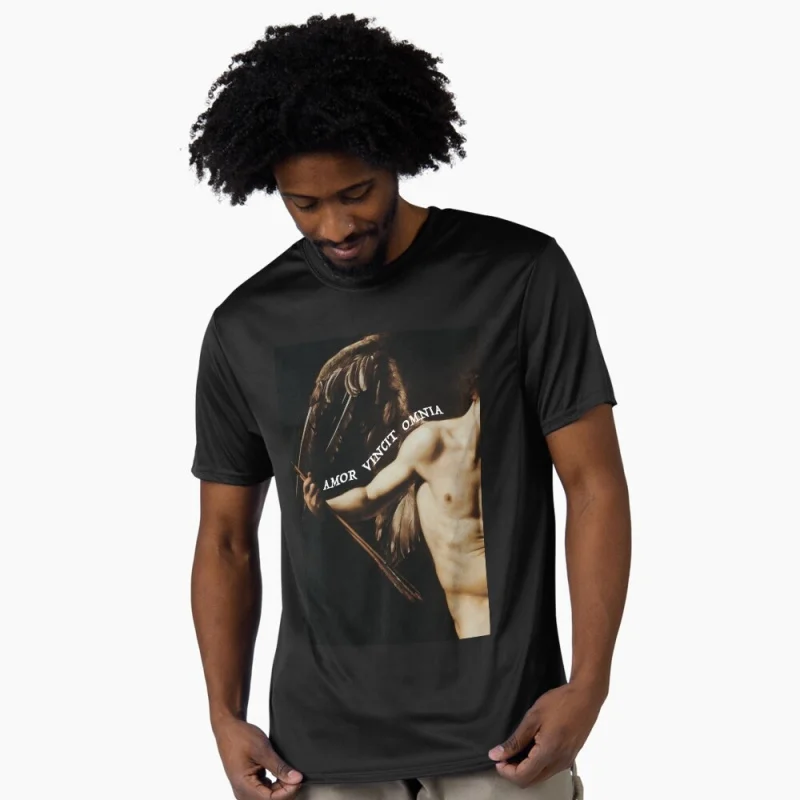 Love Conquers All 0331 Amor fati stoic philosophy Gift t shirt for men 100% cotton printed Graphic Clothes Large size Tops S-6XL