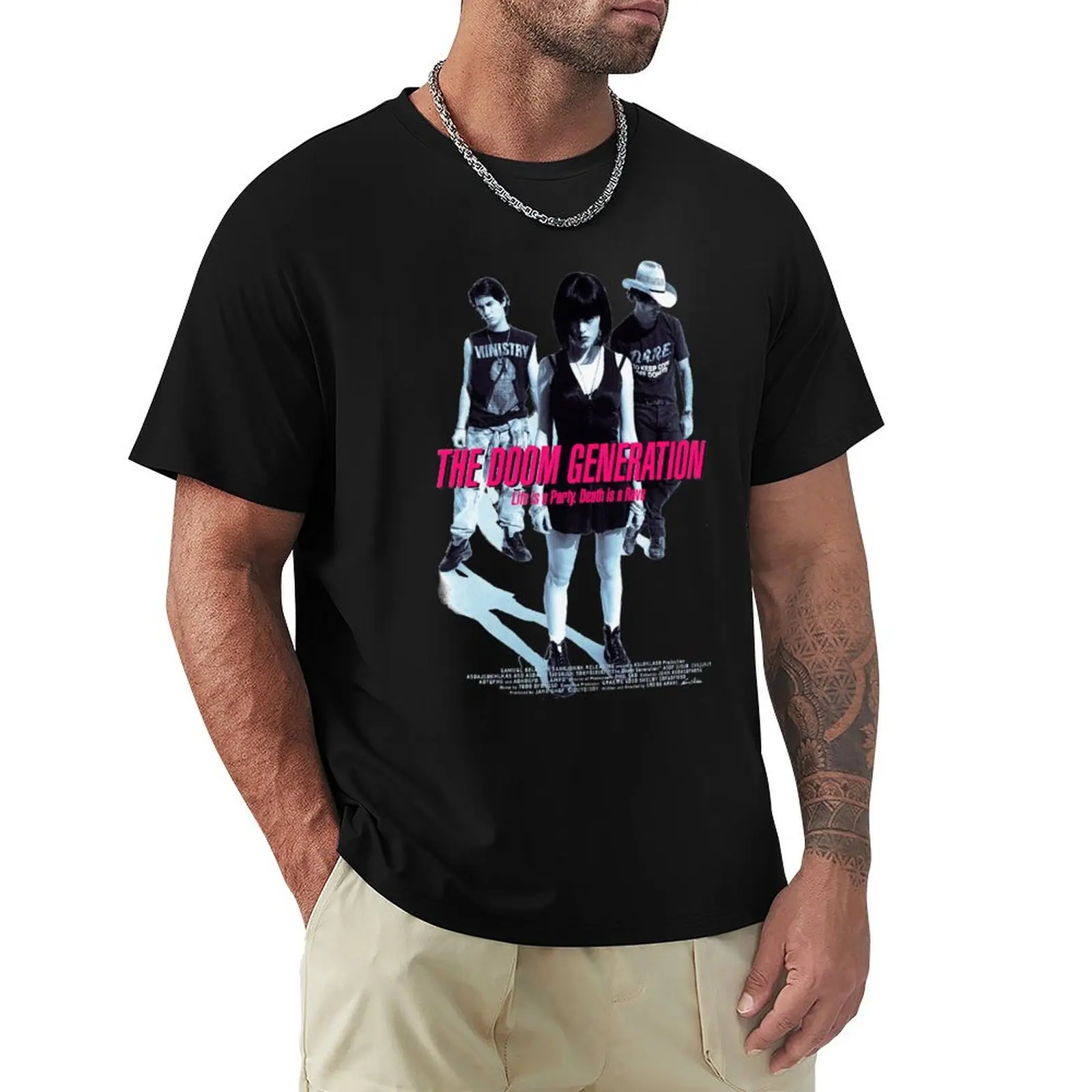 

Generator T-Shirt man clothes rapper graphic tees for a boy customs shirts men