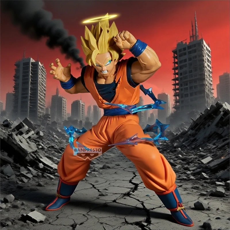 

【100% подлинные】BANDAI SPIRITS, оригинальная модель игрушки Dragon Ball Z Son Goku SSJ2 Majin Vegeta SSJ Match Makers, подарки, игрушки, модель