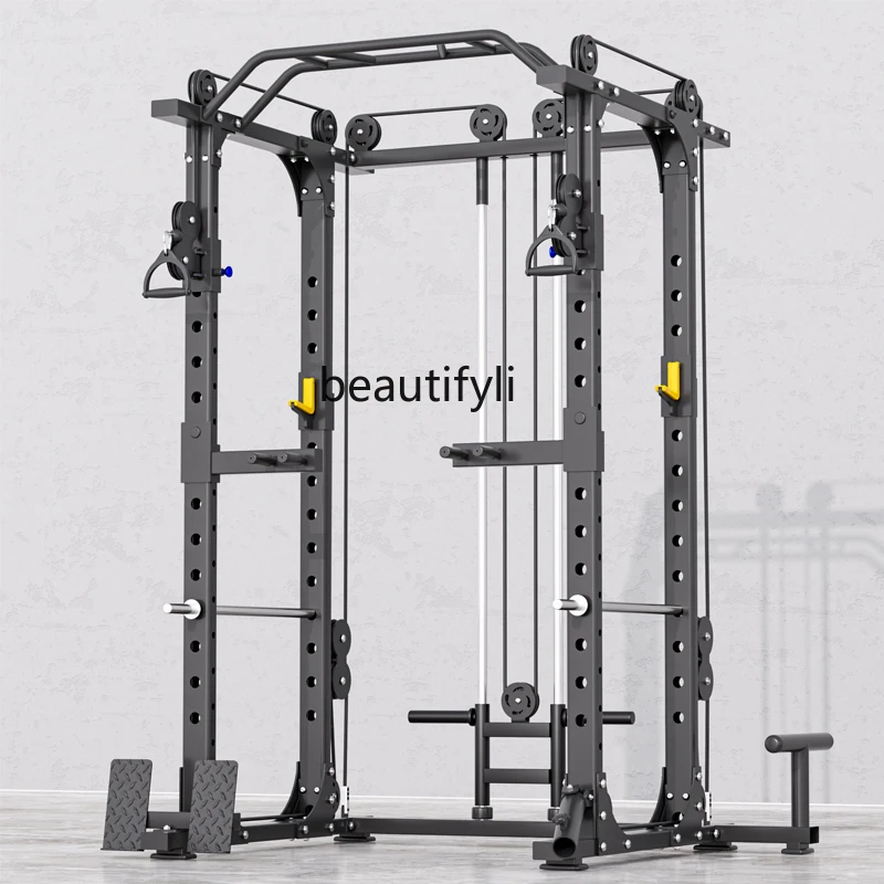 

Fitness home multi-functional fitness equipment high pull-down, comprehensive trainer squat bench press