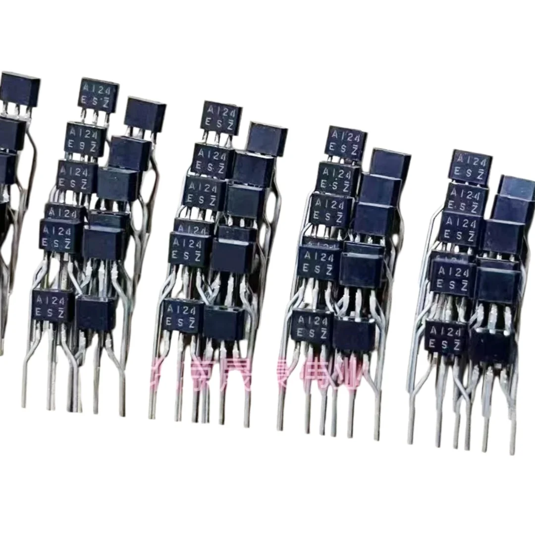 30pcs DTA124ES 2SA124ES A124ES through-hole transistor small triode