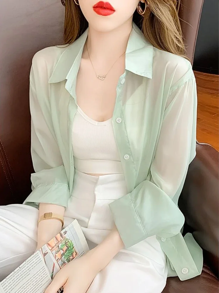 Blended Full Long Sleeve Woman Top Summer Shirts & Blouses For Women Japanese Harajuku Fashion Offer Premium High Quality