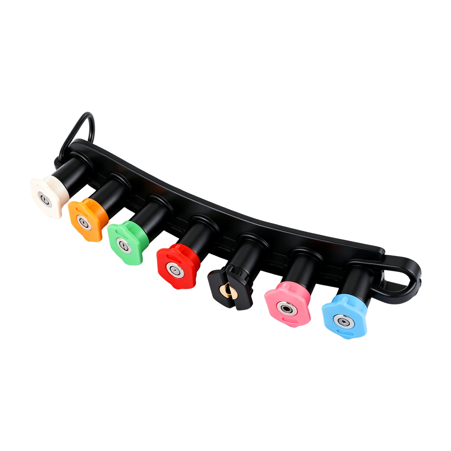Washer Nozzle 5 or 7 Pack With Holder 1/4 Inch Quick Connect to Washer Gun Pressure Washing Device For High Pressure