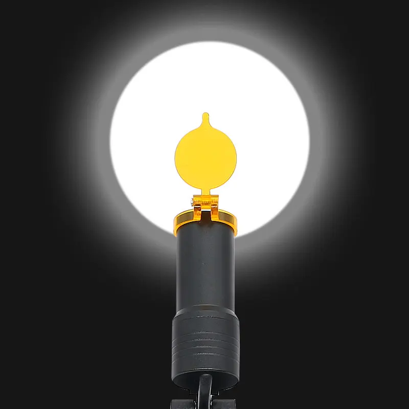 5W LED Surgery Headlight LED Medical Spotlight with Yellow Filter Universal Eyeglass Clip for ENT Examination Lamp