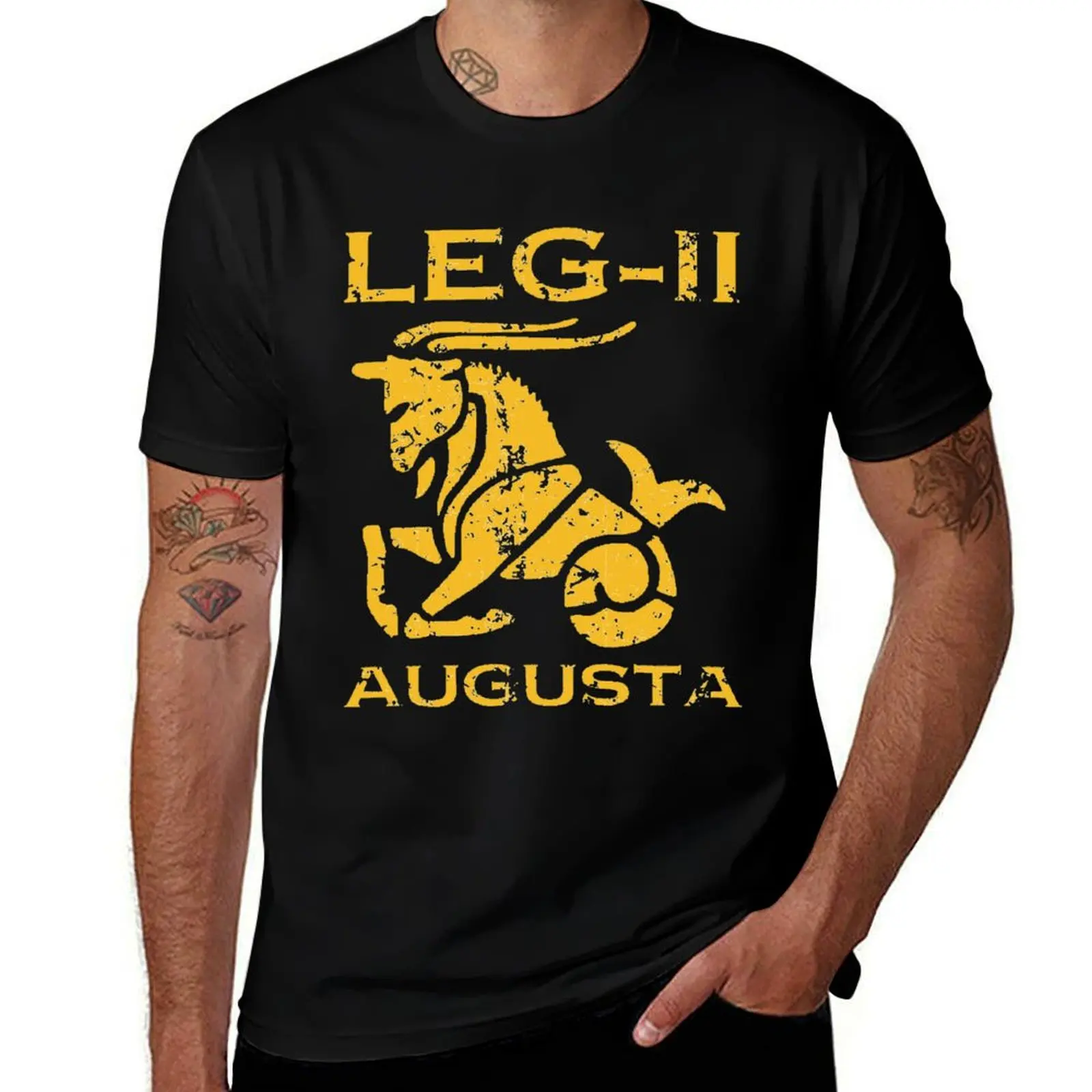 Legio II Augusta T-Shirt Casual Minimalist Short Sleeve Top T-Shirt