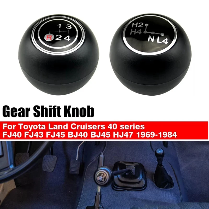 

4-скоростная ручная автомобильная ручка переключения передач, раздаточная коробка, пластиковая ручка переключения передач для Toyota Land Cruisers 40 Series 1969-1984 гг.