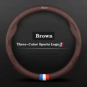 Auto Lenkraddeckel für Jeep, Grand Cherokee, XJ, Renegade, Kompass, Wrangler, JK, TJ, Patriot, SRT, Trail Hawk, Autozubehör 11 Hauptverkaufs -Renegade -Serverabdeckung - №7