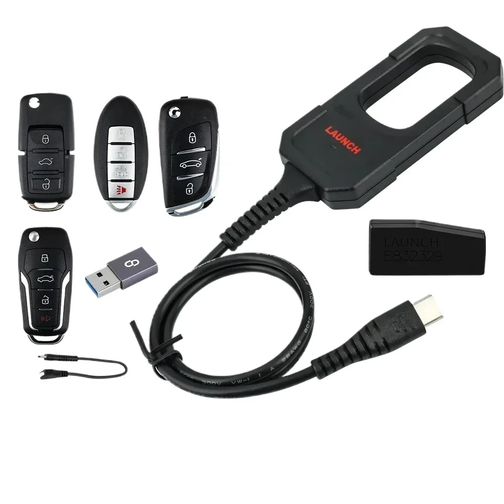 

LAUNCH X431 Key Programmer x 4 Keys Set IMMO Programming Tools work with X431 PAD V/ IMMO ELITE/IMMO PLUS /PROG 3 In Stock Now