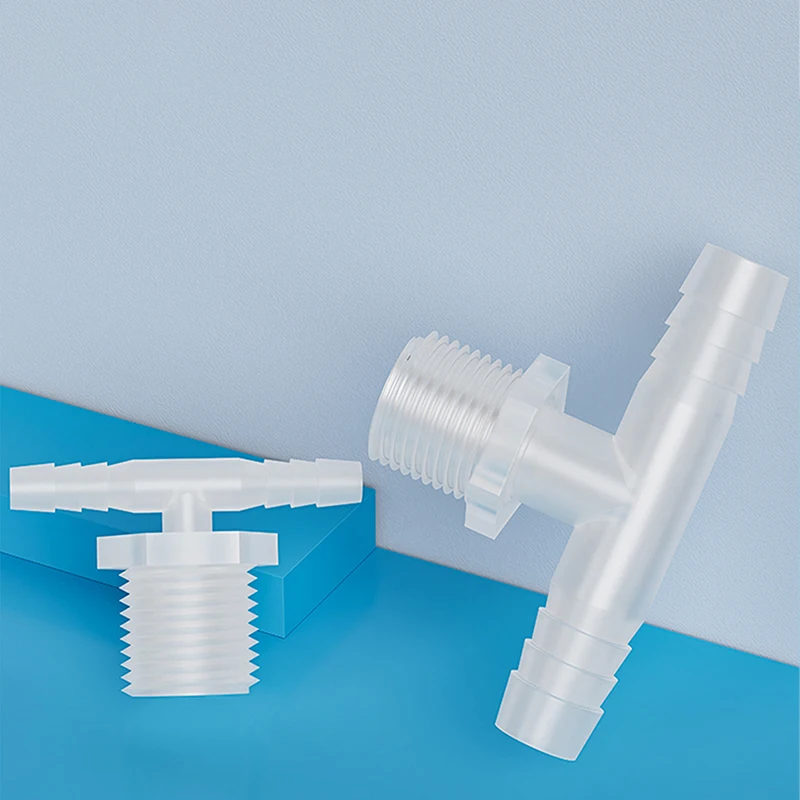 البلاستيك المحملة موصل 4-20 مللي متر متعددة الأغراض متساوية الشائكة الذكور الموضوع الاتصال السريع خرطوم المناسب 1/8 1/4 3/8 G1/2 3/4 بوصة