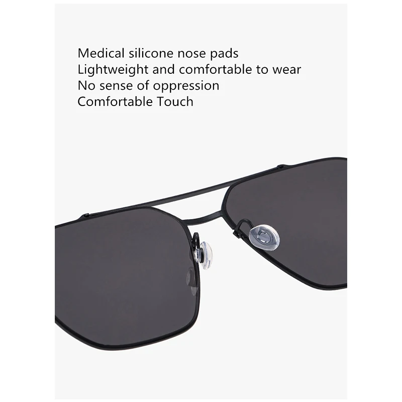 TAG Hezekiah 덴마크 디자인 선글라스 남자 8804 초경량 티타늄 선글래스 여성 2025 야외 운전 UV400 스퀘어 선글라스