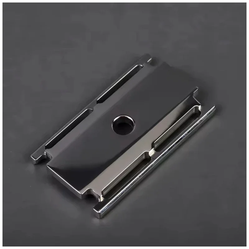 YAQI 2026 Safety Razor Head Sentinel ssp 316 Stainless Steel Polished Safety Razor Head For Men With 1.35mm Blade Gap Shaving