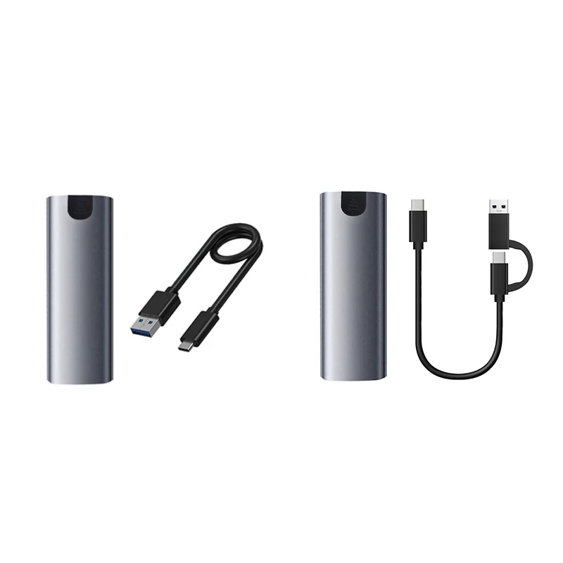 Top-M.2 Nvme/NGFF SSD-behuizing Nvme SATA naar USB 3.1 Gen2 10 Gbps Nvme PCI-E Dual Protocol M.2 SSD-behuizing