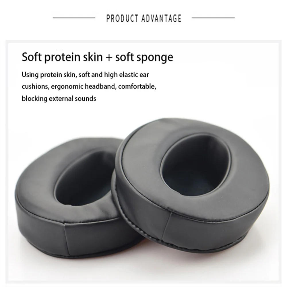 Replacement Earpads For Studio 2 3 Earmuffs Ultra-soft Sponge Cushion Cover Repair Parts Wireless Headphone