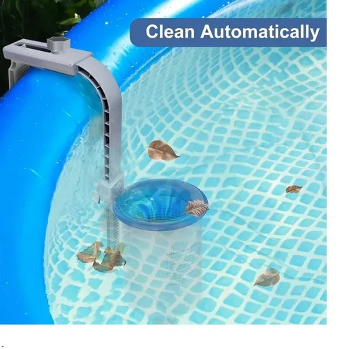 Imagen 2 del producto Skimmer de Superficie para Piscina, Limpiador de Pared para el Cuidado de la Piscina, Cesta de Limpieza