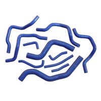 NEW 11PCS SILICONE RADIATOR HOSE for 2001-2005 ACCESSORIES Mitsubishi LANCER EVO 7 8 VII VIII CT9A 4G63 02 03 04