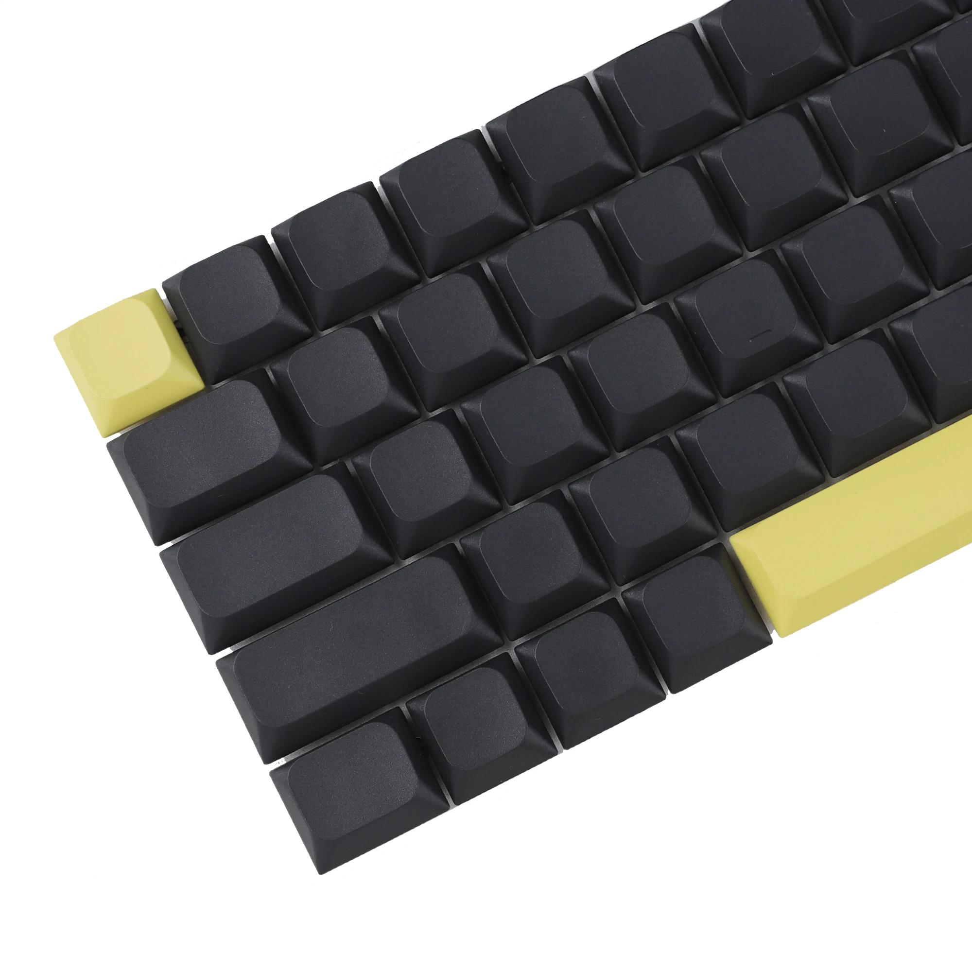 Imagem -04 - Ymdk-teclados em Branco Pbt 116 Ultra-fino Perfil Baixo Teclado Mecânico 61 64 68 75 84 87 96 108 Layout