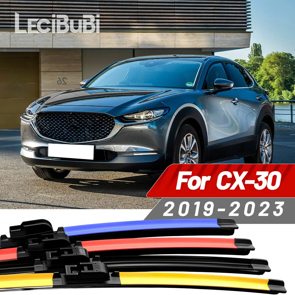 2 stücke Für Mazda CX-30 CX30 CX 30 2019-2023 2020 2021 2022 Frontscheibe Wischer Klingen Scheibenwischer