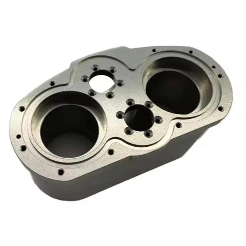 Custom 5 Axis CNC Steel Aluminium Gimbal Base Housing and Gearbox Housing Parts for Robotics UAV Industry