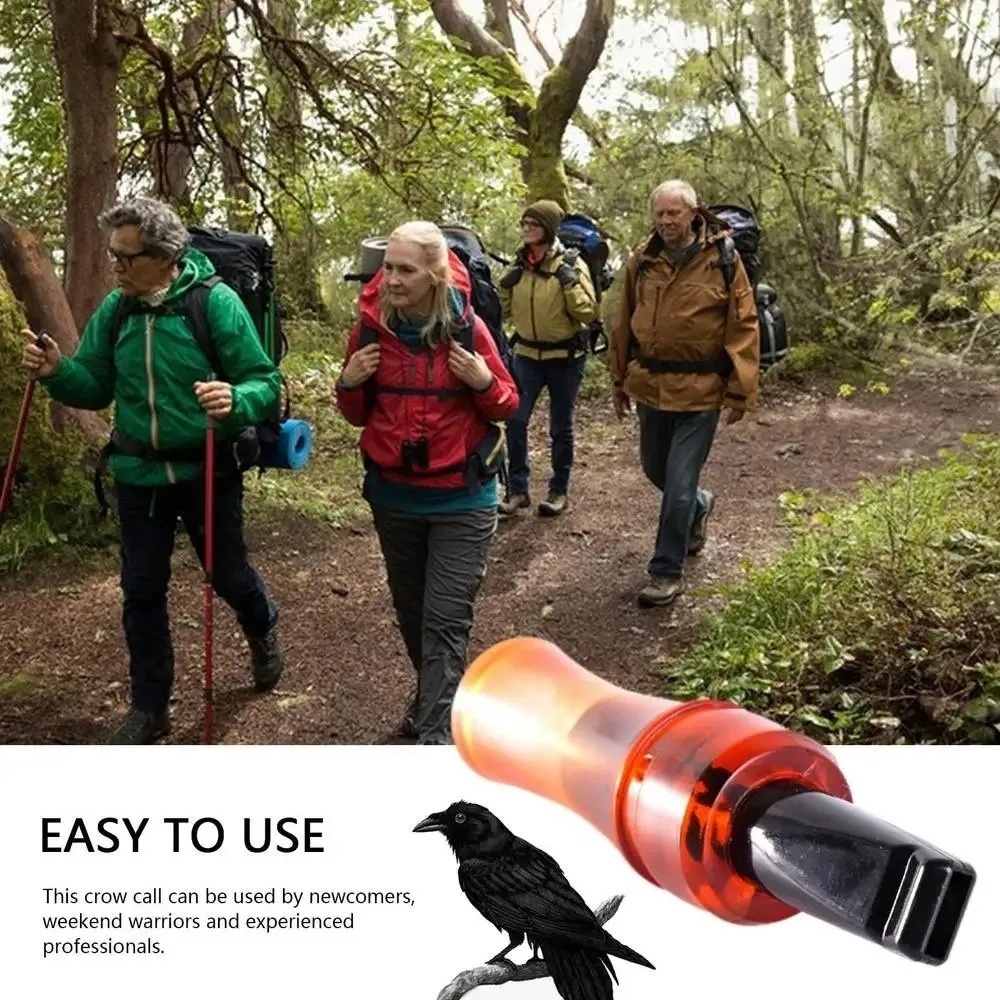 

Realistic Sounds Crow Caller Original Sound Simulate Sound Bird Call Whistle Brown Color Crow Luring Whistle Outdoor