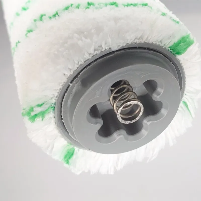 AT19-For K? Rcher BR30/4C Compatible Microfiber Roller Brush, Red Scraper Brush And Household Cleaner Accessories