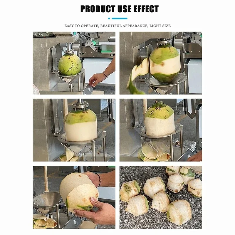 Automatic Young Coconut Peeling Machine Coconut Shelling Machine Coconut  Peeler