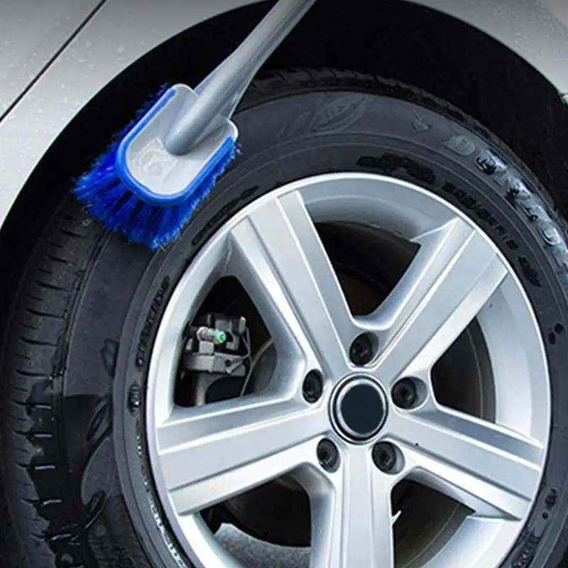 SUSU 1PCS Car Tire Cleaning Brush Wheel Hub Brush Detail Brushs Set Clean Tools Car Beauty Maintenance Accessories