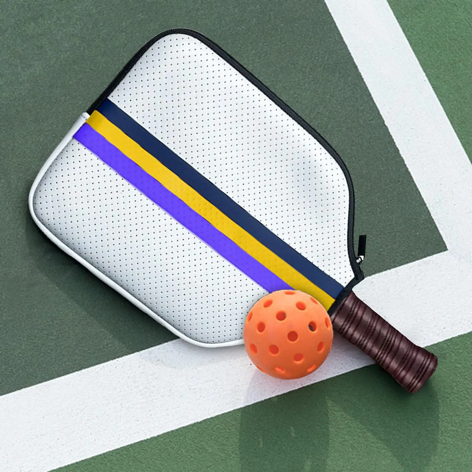 

Неопреновый чехол для лопастей Pickleball, прочные пыленепроницаемые аксессуары, Подарочный чехол для ракетки, чехол для головы для занятий спортом на открытом воздухе