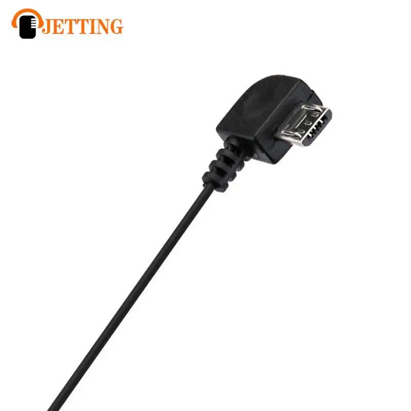 Universal Single Side Mono Wire Micro USB 5 Pins Port Stereo Headset In-Ear For Bluetooth Auxiliary Earphone