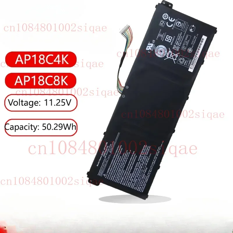 

Новый аккумулятор для ноутбука AP18C4K AP18C8K для Acer Aspire 5 A514-52G, A514-54, A515-44, A515-56, SPIN 3 SP314-54N, SWIFT SF314-57G, P2 TMP215
